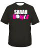 100% Cotton Sarah Bowls T-Shirt